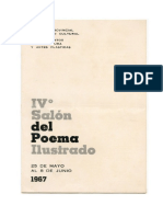 IV Salon Del Poema Ilustrado 1967 Tucumán