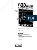 VN2EA700-MA-24.0E Robot Yushin Manual de Mantenimiento 750