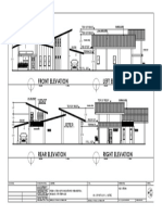 Front Elevation Left Elevation: Top of Roof Top of Roof Top of Roof