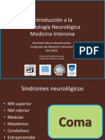 Semiología Neurológica Semestre Neuro Reanimacion 2016