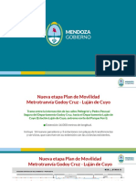 Presentación Metrotranvia Gob de Mendoza 2021