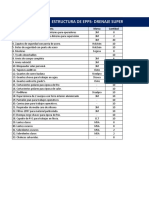 Estructura de EPPs y Otros