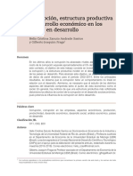 Corrupción, estructura productiva