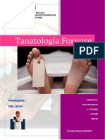 Tanatología Forense Paola