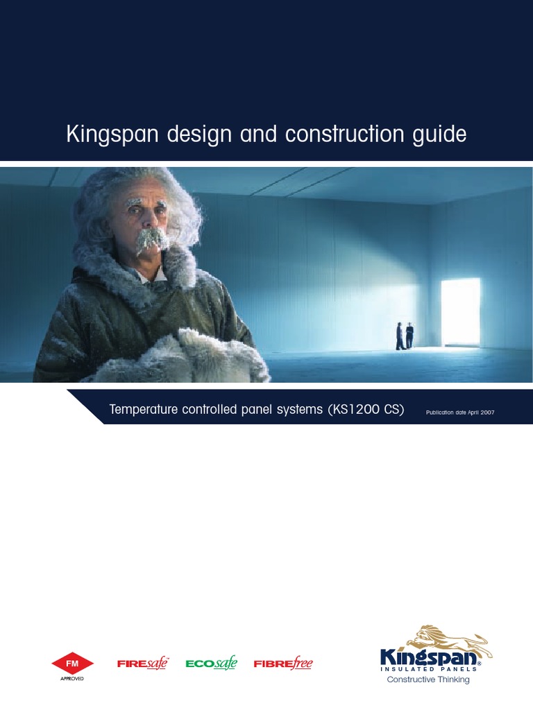 Kingspan Cold Room Panels Guide | PDF | Wall | Building Insulation