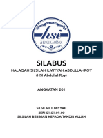 Silabus Si 09 Ar201