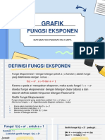 Grafik Fungsi Eksponen