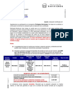 Cotizaciòn Hotel Termales El Otoño Certificado 2x1 Sr. Jesus Gabriel Ocampo Giron