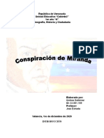 Conspiración de Francisco de Miranda
