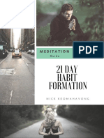 21 DAY Habit Formation: Meditation