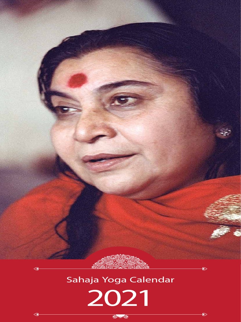 Sahaja Yoga Calendar 2021 Important Dates and Festivals for Meditation