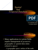 Spatial and Temporal Database