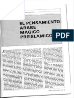 1982 El Pensamiento Arabe Magico Preisl