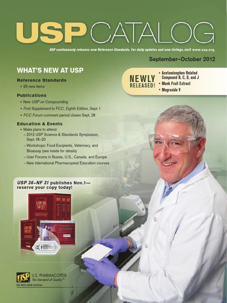 Usp Std Catalog: Usp Standards List – YZFTE