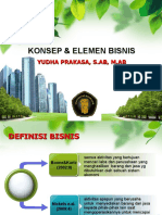 2.1 Konsep & Elemen-Bisnis