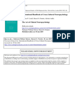 International Handbook of Cross-Cultural Neuropsychology: Barbara P. Uzzell, Marcel O. Pontón, Alfredo Ardila