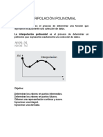 Interpolación Polinomial