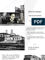 Rizal in Ateneo: "Life and Works of Rizal"