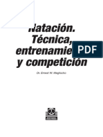 Natación. Técnica, Entrenamiento y Competición: Dr. Ernest W. Maglischo