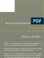 Taller Descripcion de Cargos