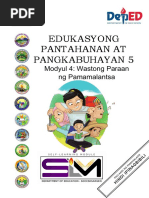 Pag-Aalis NG Mantsa Sa Damit | PDF