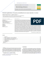 Potential Applications of Enzymes Immobi