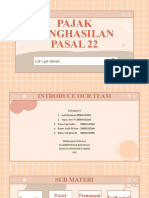 PPH Pasal 22