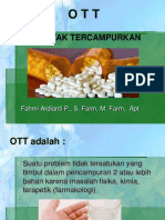 Obat Tak Tercampurkan: Fahmi Ardianti P., S. Farm, M. Farm, Apt