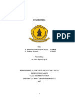 Strabismus: Referat Tentang Pengertian, Klasifikasi, Gejala, Diagnosa, dan Penatalaksanaan