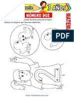 Actividades-del-Número-2-para-Niños-de-3-Años