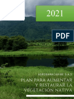 Plan para Aumentar y Restaurar La Vegetación Nativa 2021