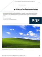 Windows XP Faz 20 Anos - Lembra Desse Monte Verde - Tecnologia - G1