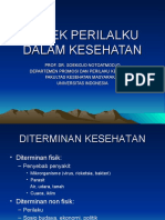 Aspek Perilalku Dalam Kesehatan