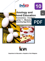 Technology and Livelihood Education: Home Economics - Cookery Quarter 1 - Module 3