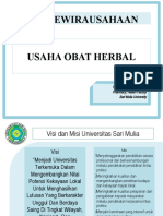 Pertemuan 7 Usaha Obat Herbal