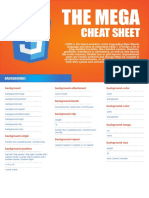 Css3 Mega Cheat Sheet A4