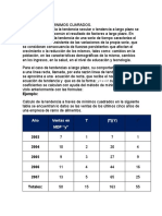 APLICACIÓN DE MINIMOS CUARADOS