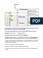 CHEM2400 - W2021 - Weekly - Schedule UPDATED MAR-1