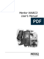 MeritorWABCO User's Manual