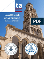 EULETA Legal English Conference Program 2018