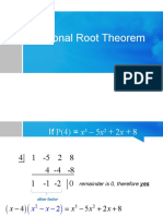 Rational Root Theorem