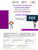 Evaluación Diagnóstica EF 1º