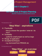 Unit-1 chp-3 Step Wise - An Approach To Planning Software Projects