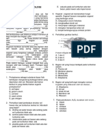 Latihan Soal Biologi SEL