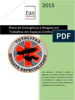 Plano de emergência para espaços confinados