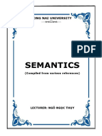 Semantics: Dong Nai University