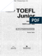 Master TOEF Junior Advance Reading Comprehension