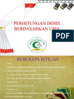 Perhitungan Dosis Berdasarkan Usia