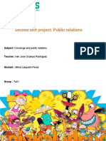 Second Unit Project: Public Relations