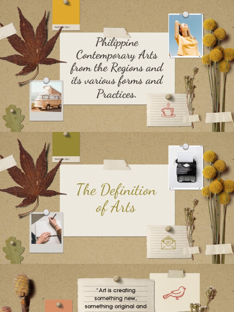 Philippine Contemporary Arts From The Regions and Its Various Forms and Practices PDF